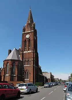 St Lukes church, Kingston upon Thames- south end