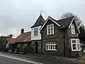 The former church hall, now Church Hall House and Tinkinswood Hall