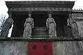 Caryatids, south elevation