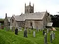 St Peter's church from the churchyard