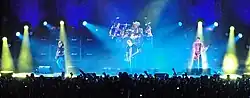 Staind performing at the LEC