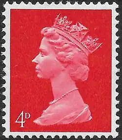 Machin stamp image