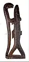 Snake and Fish, wood, height 105 cm MNMA, Jagodina