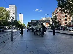 Tramway T3a stop