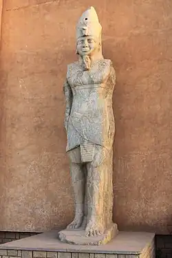 Statue of Natakamani, Argo Island, Tabo Temple, c. 60 CE