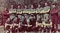 Gruia (back row, second from the right) with the European Cup champions Steaua in 1968
