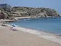 Stegna - View of the beach