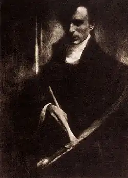 Self-portrait, publ. in Camera Work No 2, 1903