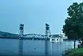 Stillwater Liftbridge and Lowell Park Gazebo Flooding