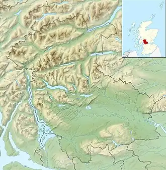 Ceardach is located in Stirling