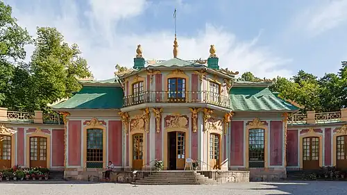 Chinoiserie&nbsp;– Chinese Pavilion (Ekerö Municipality, Sweden), 1763–1769, by Carl Fredrik Adelcrantz[42]
