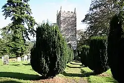 Stockleigh English St Marys church (since 1754)