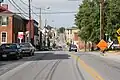 Streetscape, Fifth Street Historic District, Lynchburg, Virginia, United States, 2011