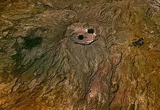 The caldera