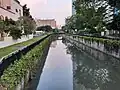 A view of the Whampoa River that flows throughout the neighborhood.