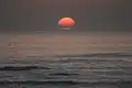 Mock mirage sunset