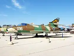 Dassault Super Mystère B2 Sambad of 105 Squadron "Scorpion", the only IAF squadron with that aircraft