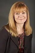 Conservative peer Kay Swinburne, Baroness Swinburne (MBA)[84]