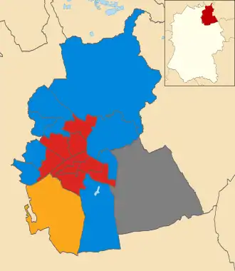 2018 results map