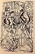 Francisco's significant stature and sizable sword, as illustrated in Sword of Francisco