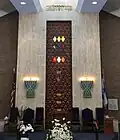 The main sanctuary.