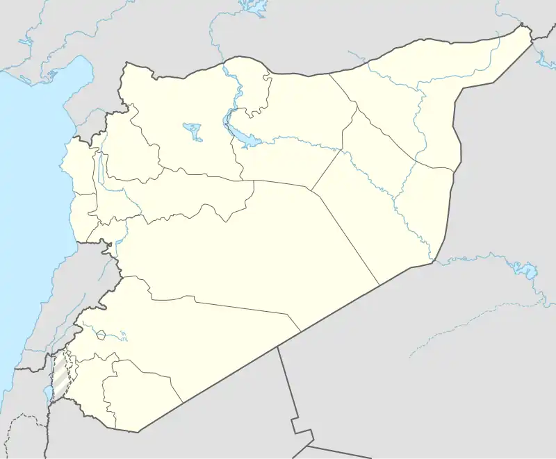 Al-Rai is located in Syria