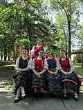 Pantljika in folk costume