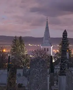 Apața at night