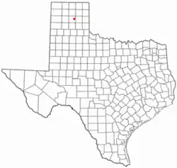 Location of White Deer, Texas
