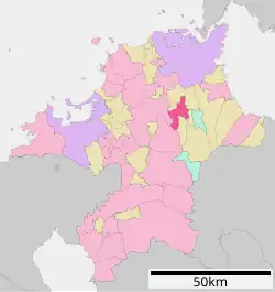 Location of Tagawa