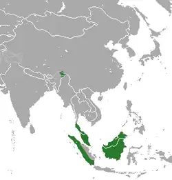 Map of range