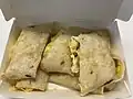 Danbing with corn fillings