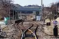 The station viewed from the east in 2012 before track singling