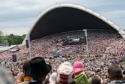 Image 23A moment before the opening of the 25th Estonian Song Festival (2009) at the Tallinn Song Festival grounds. (from Culture of Estonia)