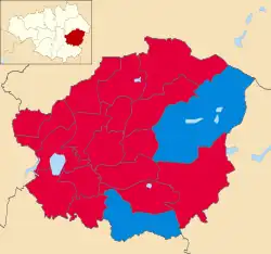 2015 results map