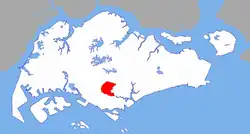 Location of Tanglin