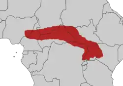 Map of range