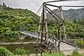 Tauranga Bridge, a historic bridge in the Waioweka Gorge