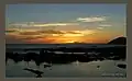 Te Raekaihau at sunset
