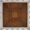 Wooden ceiling of the main hall