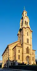 Temple of Restoration, formerly Pawtucket Congregational Church, in 2012