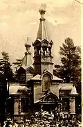 The wooden church in Kuokkala