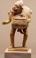 Priapic statuette of an actor, terracotta, original. Staatliche Antikensammlungen