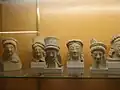 Heads of votives