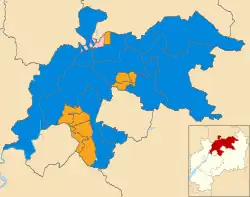 2007 results map