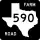 Farm to Market Road 590 marker