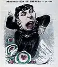 Caricature by André Gill (1867).