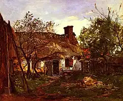 Delpy : Chaumière à Berneval.