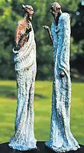 The Eternal Question, (bronze), 1991. 37&nbsp;cm