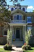 Front Door of the Bentley House c. 1853-1855[5]
